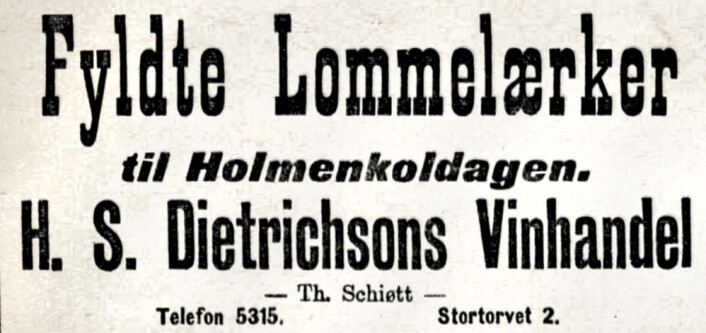 Aftenposten, 1908 Aftenposten, 1908