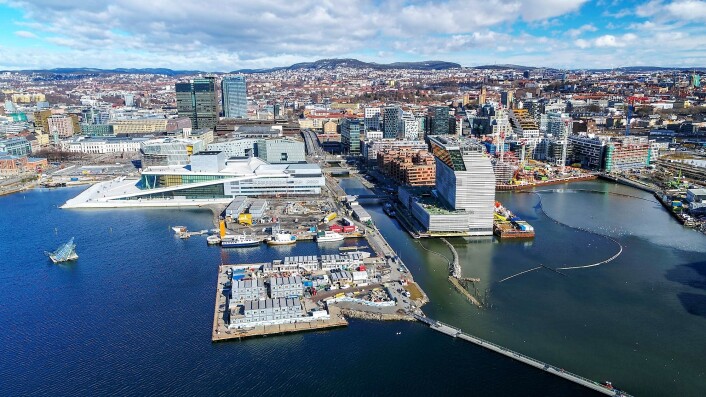 Slik ser området ut i dag. Foto: Screen Slik ser området ut i dag. Foto: Screen