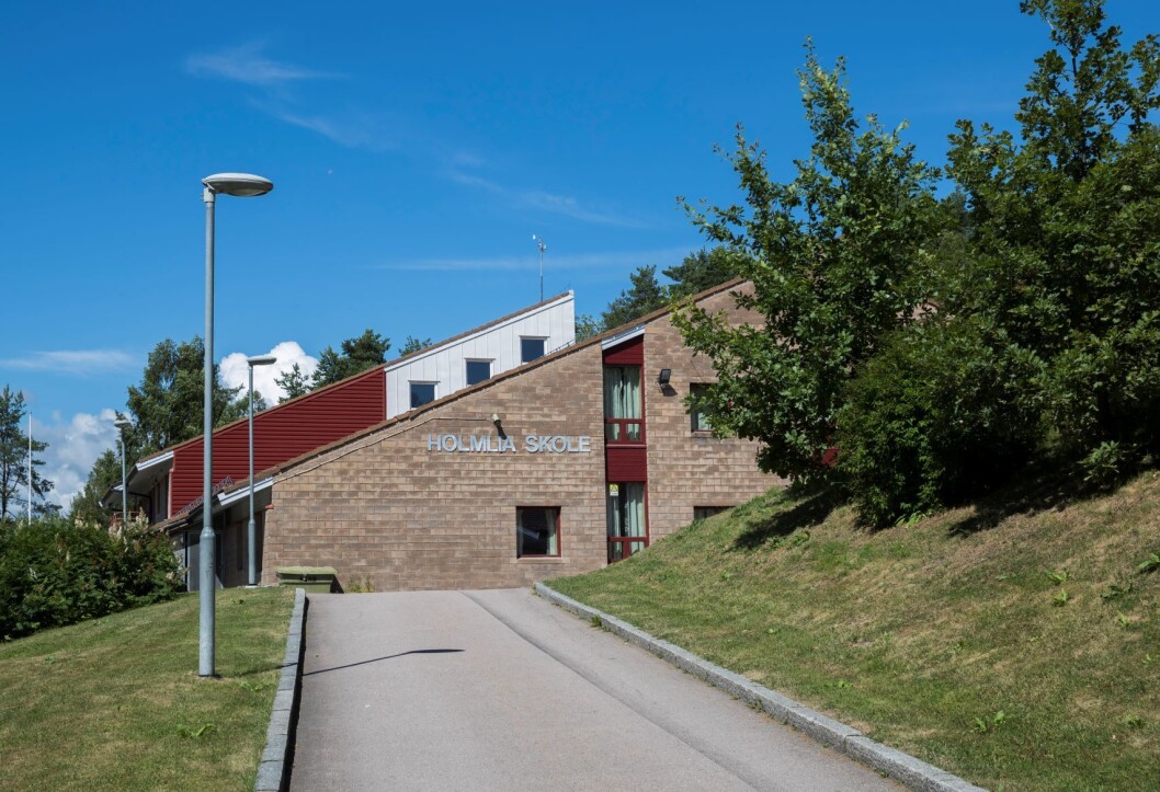 Voldsepisoden skjedde i nærheten av Holmlia skole i Oslo. Arkivfoto: Berit Roald / NTB scanpix Voldsepisoden skjedde i nærheten av Holmlia skole i Oslo. Arkivfoto: Berit Roald / NTB scanpix