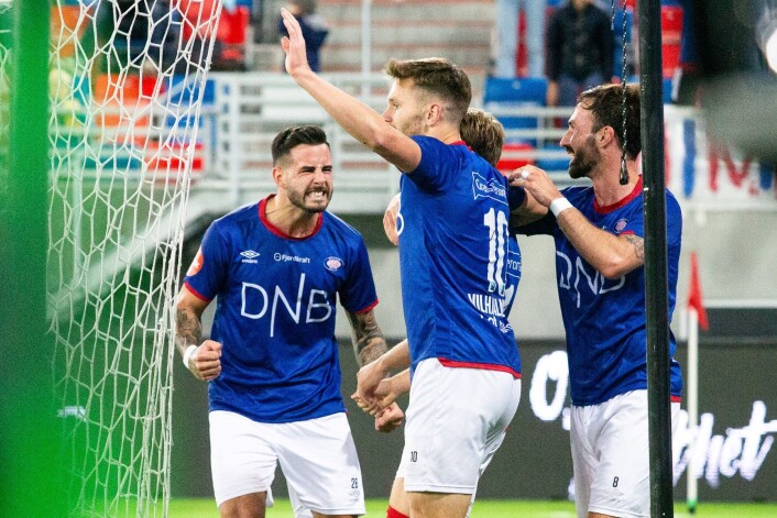 Bård Finne sendte formsvake Vålerenga i ledelsen over Ranheim, men kampen endte 1-1. Foto: Audun Braastad / NTB scanpix Bård Finne sendte formsvake Vålerenga i ledelsen over Ranheim, men kampen endte 1-1. Foto: Audun Braastad / NTB scanpix