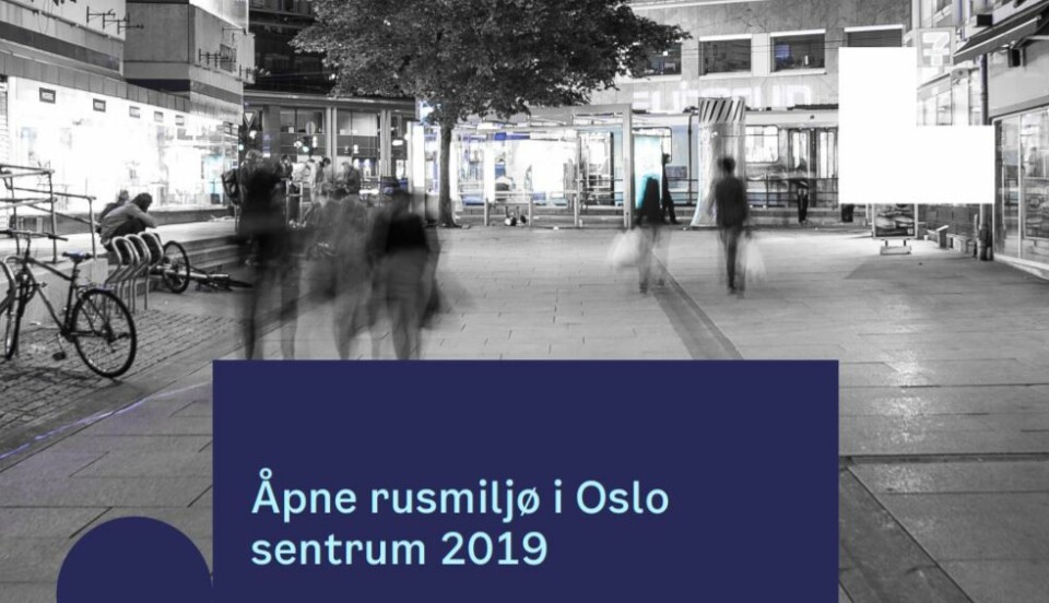 Uteseksjonen peker på politireformen som en årsak til den siste økningen av særlig i unge i det åpne rusmiljøet i Oslo. Skjermdump av Uteseksjonens rapport