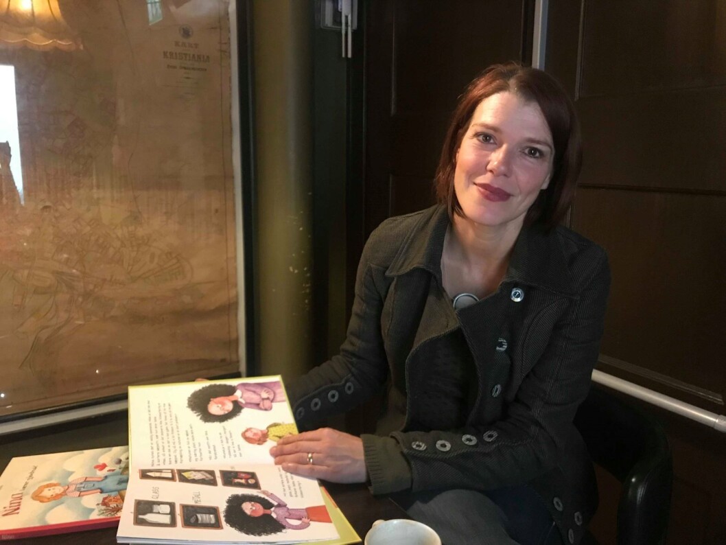 Antonella Durante bor i et stort og gammelt hus på Grefsen med ektemannen og datteren. Foto: Naimo Kahiye Antonella Durante bor i et stort og gammelt hus på Grefsen med ektemannen og datteren. Foto: Naimo Kahiye