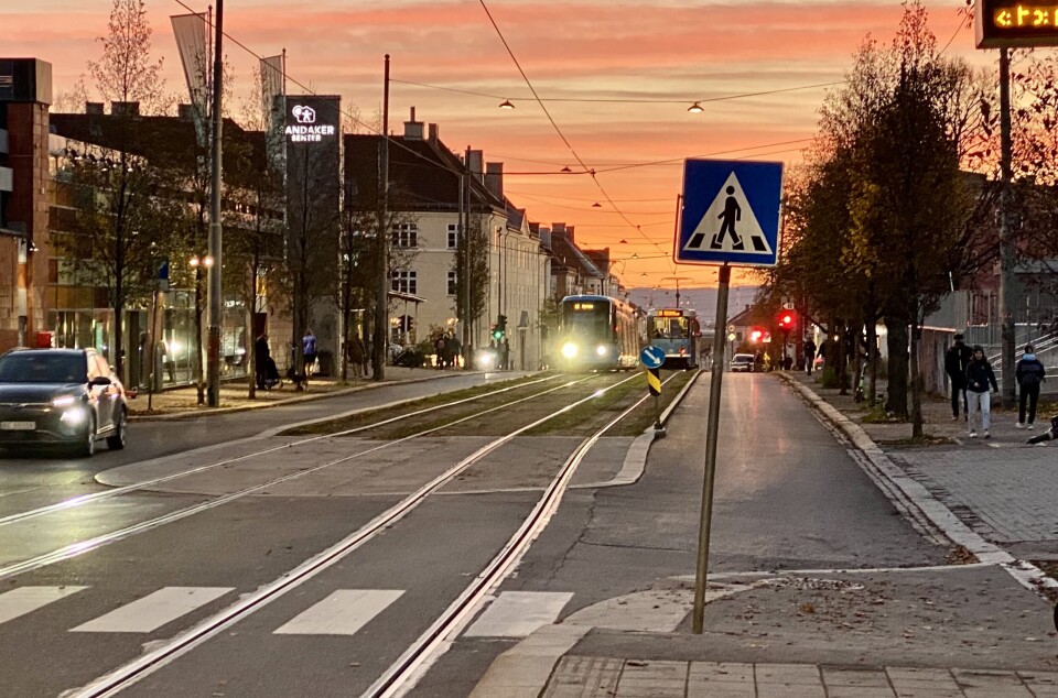 Trikkelinje innstilt – påvirker flere ruter i dagevis