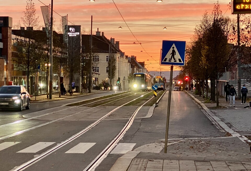Trikkelinje innstilt – påvirker flere ruter i dagevis