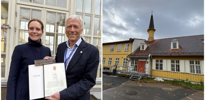 Bygget ved Aker sykehus var et tysk krigshospital under krigen. Nå er det fredet
