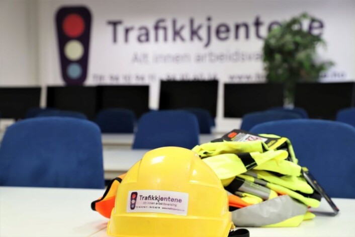 Trafikkjentene holder kurs i trafikkdirigering. Foto: André Kjernsli Trafikkjentene holder kurs i trafikkdirigering. Foto: André Kjernsli