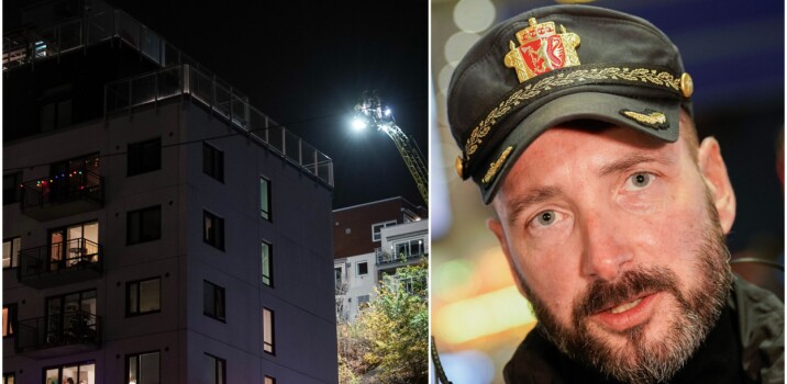 Svært dramatisk for de første politifolkene på stedet: - Fare for at hele blokka kan ryke