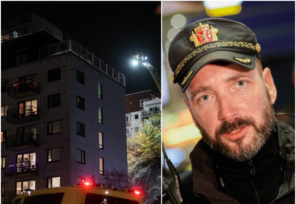 Svært dramatisk for de første politifolkene på stedet: - Fare for at hele blokka kan ryke