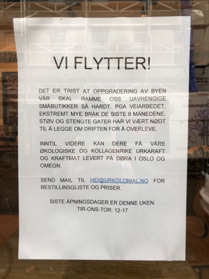 Vi flytter. Foto: Hans Bastian Borg Vi flytter. Foto: Hans Bastian Borg