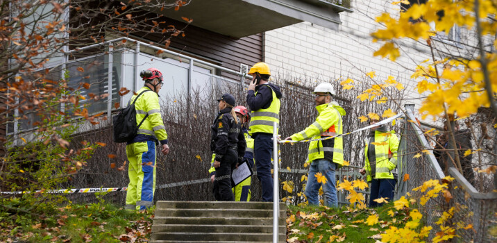 Geologer har gjennomført 3D-skanning av rasstedet