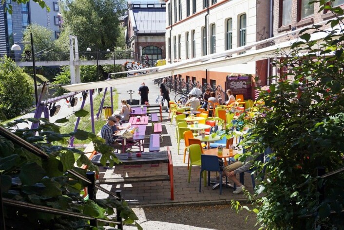 Når folk skal treffe venner eller gå på byen, er det Grünerløkka som lokker mest i Oslo. Foto: VisitOSLO / Tord Baklund