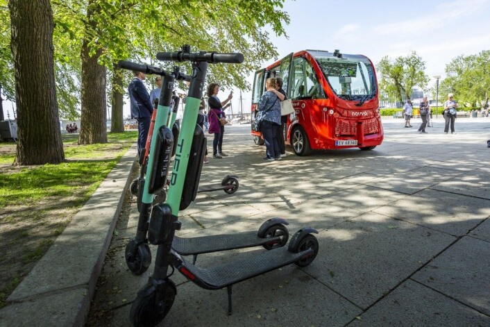 De neste årene vil mange oslofolk gjerne se mindre til elsparkesyklene. Foto: VisitOSLO/Didrick Stenersen De neste årene vil mange oslofolk gjerne se mindre til elsparkesyklene. Foto: VisitOSLO/Didrick Stenersen