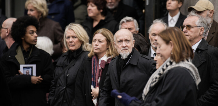 Kjendisene strømmet til begravelsen: – Ingen som møtte ham, forble upåvirket