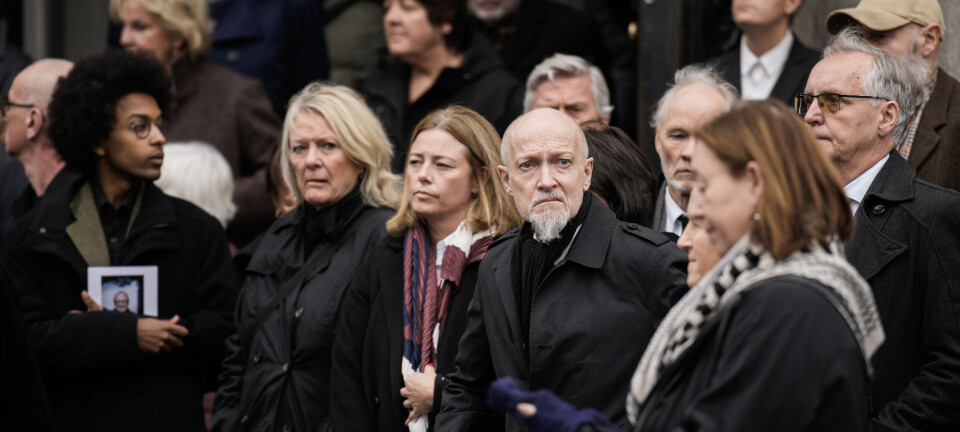 Kjendisene strømmet til begravelsen: – Ingen som møtte ham, forble upåvirket