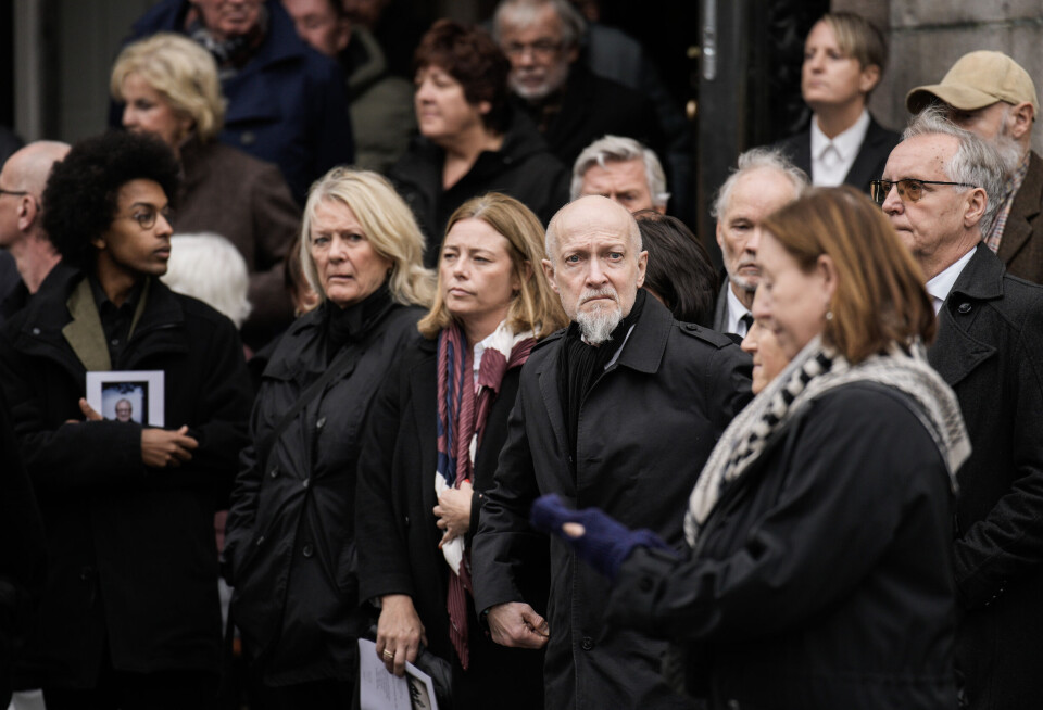 Kjendisene strømmet til begravelsen: – Ingen som møtte ham, forble upåvirket