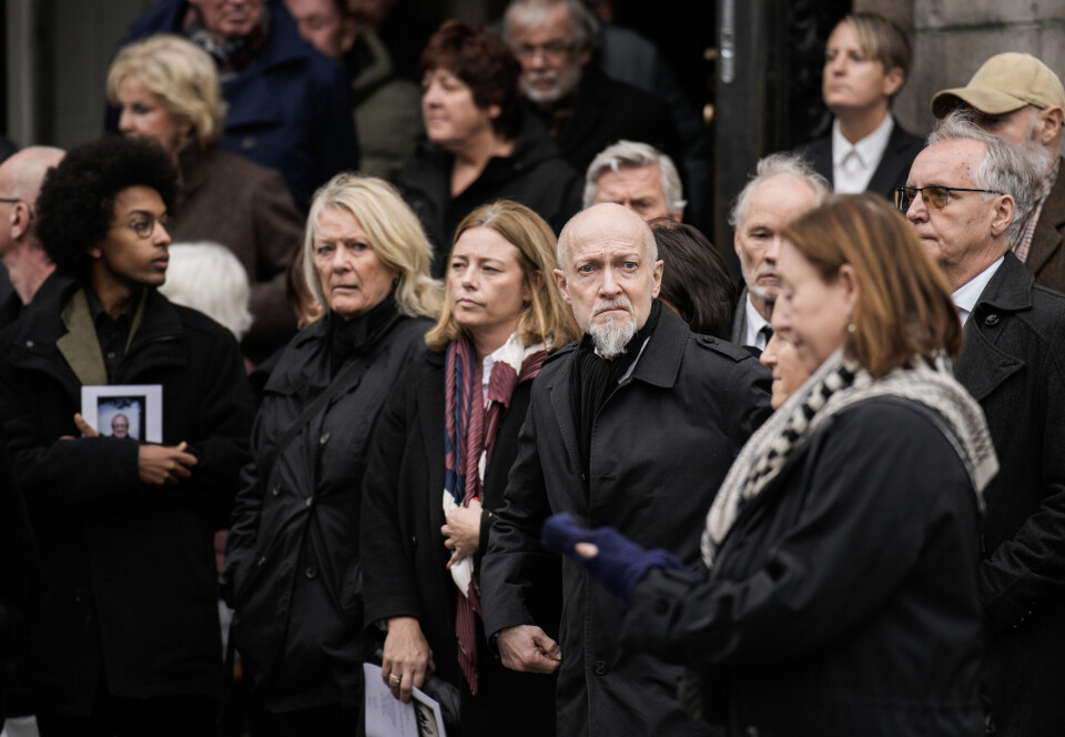 Kjendisene strømmet til begravelsen: – Ingen som møtte ham, forble upåvirket