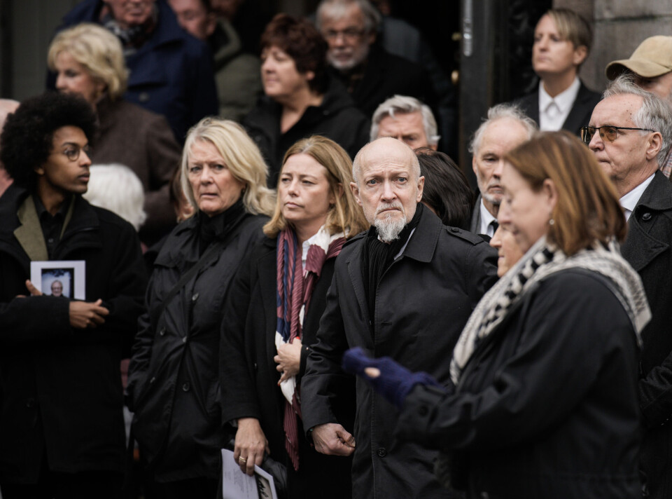 Kjendisene strømmet til begravelsen: – Ingen som møtte ham, forble upåvirket