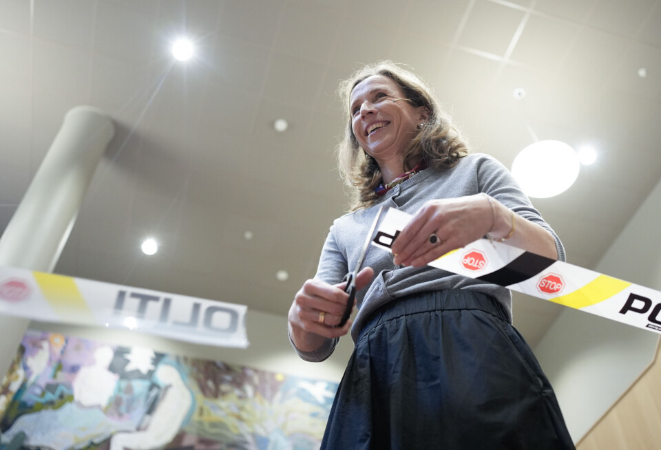 Brøt sperringene hos det nye Kripos-bygget på Bryn