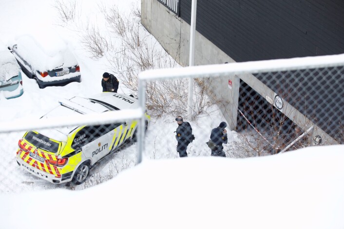 En 34 år gammel mann er i Oslo tingrett dømt til 13 år og seks måneders fengsel for et drap på Bjørndal i Oslo i mars i fjor. Drapet skjedde i dette garasjeanlegget. Foto: Audun Braastad / NTB scanpix En 34 år gammel mann er i Oslo tingrett dømt til 13 år og seks måneders fengsel for et drap på Bjørndal i Oslo i mars i fjor. Drapet skjedde i dette garasjeanlegget. Foto: Audun Braastad / NTB scanpix