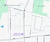 Nødetatene rykket ut til kollisjonen i Toftes gate ved 17-tiden tirsdag. Illustrasjon: Google maps