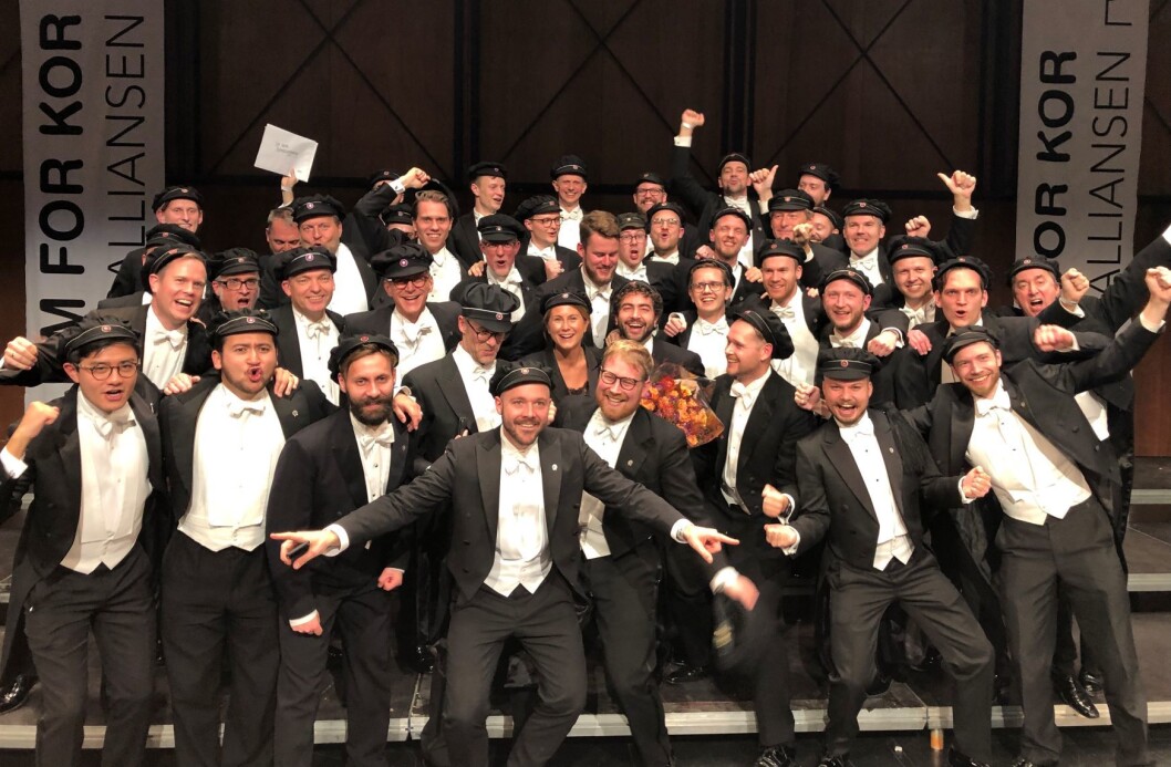 I tillegg til å bli norgesmestere, vant Den norske Studentersangforening begge de to klassene de deltok i: Elite og Elite sakral. Foto: Ragnhild H. Aadland Høen/Norges Korforbund I tillegg til å bli norgesmestere, vant Den norske Studentersangforening begge de to klassene de deltok i: Elite og Elite sakral. Foto: Ragnhild H. Aadland Høen/Norges Korforbund