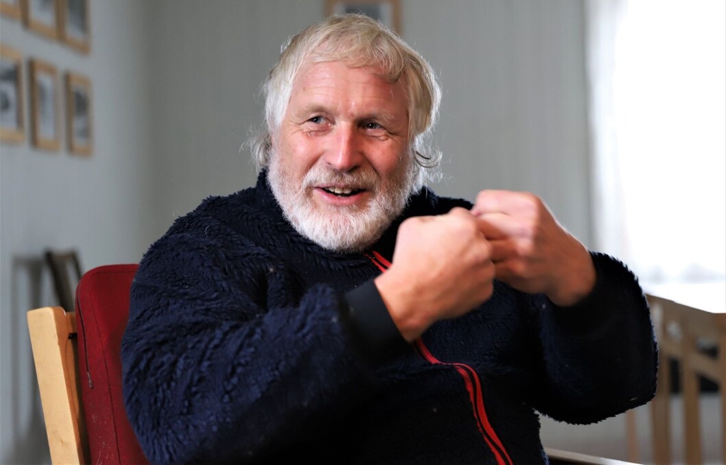 Håvard Pedersen blir engasjert når han snakker om skogens betydning for mennesker. Foto: André Kjernsli Håvard Pedersen blir engasjert når han snakker om skogens betydning for mennesker. Foto: André Kjernsli