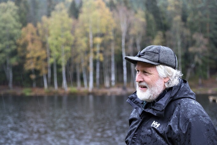 Håvard Pedersen skuer ut over Lillomarka som han er så glad i. - Jeg har fått flere tilbakemeldinger fra unger som nå har blitt voksne om hva turene har betydd for dem. Foto: André Kjernsli Håvard Pedersen skuer ut over Lillomarka som han er så glad i. - Jeg har fått flere tilbakemeldinger fra unger som nå har blitt voksne om hva turene har betydd for dem. Foto: André Kjernsli