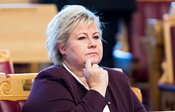 Erna Solberg: - Oslo-regionen er overrepresentert i offentlige utvalg og styrer