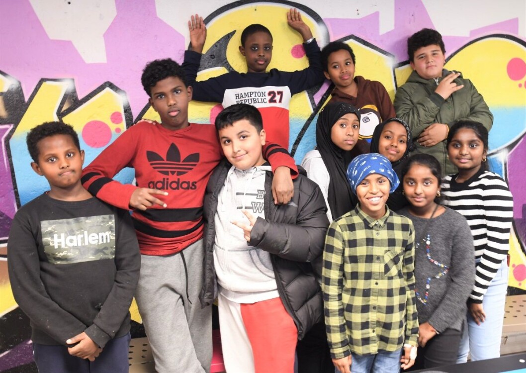 Barna ved juniorklubben ved Vahl skole er bekymret for at klubben legges ned fra nyttår. � Hva har vi gjort for å fortjene dette, spør de. Foto: Christian Boger Barna ved juniorklubben ved Vahl skole er bekymret for at klubben legges ned fra nyttår. � Hva har vi gjort for å fortjene dette, spør de. Foto: Christian Boger