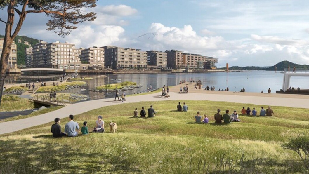 Sukkerbiten får ikke fotomuseum likevel, har byrådet bestemt. Illustrasjon: Link Arkitektur Sukkerbiten får ikke fotomuseum likevel, har byrådet bestemt. Illustrasjon: Link Arkitektur