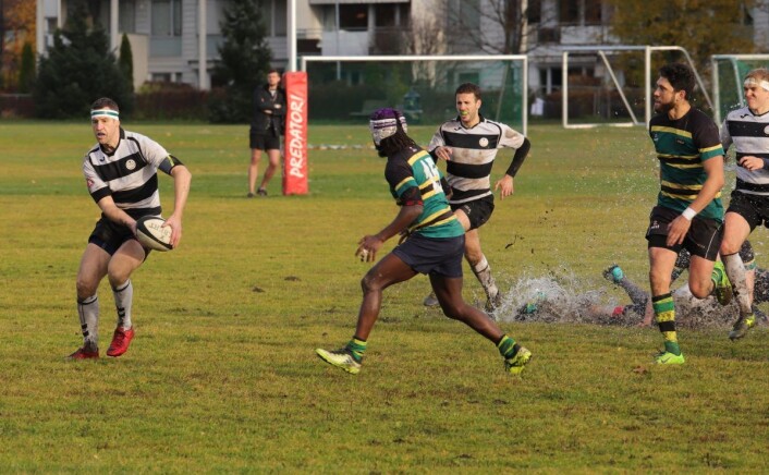 Pokalen ble på Voldsløkka og Sagene rugby har bare tapt én kamp i norsk rugby noensinne. Foto: Arvid Sivertsen Pokalen ble på Voldsløkka og Sagene rugby har bare tapt én kamp i norsk rugby noensinne. Foto: Arvid Sivertsen