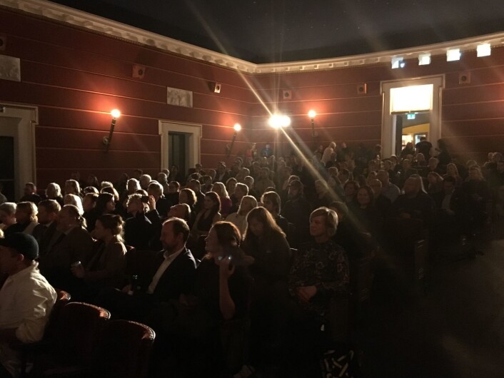 Den restaurerte kinosalen gir en magisk filmopplevelse. Foto: Audun Engh Den restaurerte kinosalen gir en magisk filmopplevelse. Foto: Audun Engh