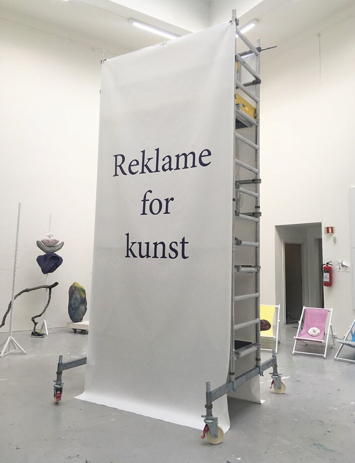 Oslo kommune må ta ansvar for å tilrettelegge for synligheten til de små kunst- og kulturaktørene i byrommet. Kunstverk av Anna Daniell. Oslo kommune må ta ansvar for å tilrettelegge for synligheten til de små kunst- og kulturaktørene i byrommet. Kunstverk av Anna Daniell.