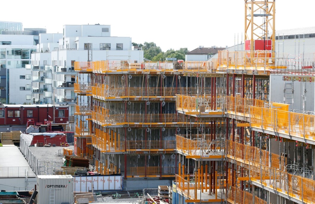 Byrådet i Oslo vil trappe opp boligbyggingen. Illustrasjonsfoto: Lise Åserud / NTB scanpix Byrådet i Oslo vil trappe opp boligbyggingen. Illustrasjonsfoto: Lise Åserud / NTB scanpix