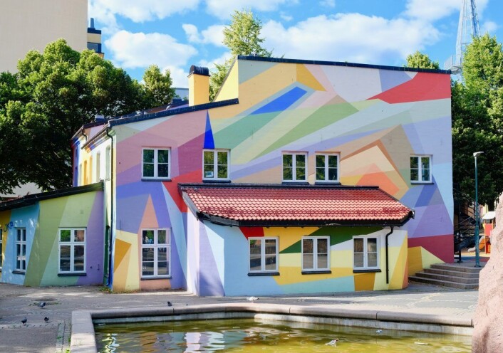 Mosaikk barnehage på Grønland skaper trivsel i nabolaget ved Norbygata. Foto: Emilie Pascale Mosaikk barnehage på Grønland skaper trivsel i nabolaget ved Norbygata. Foto: Emilie Pascale