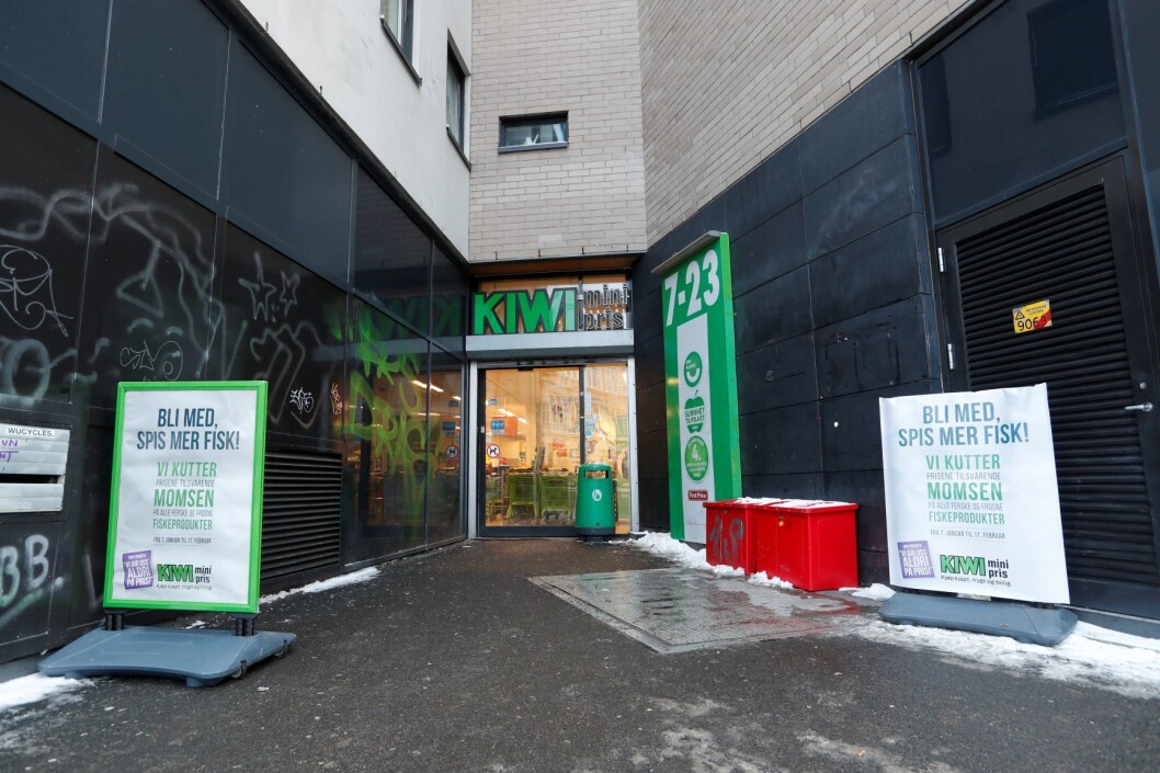 Det var her, på en Kiwi-butikke i Møllergata i Oslo sentrum, at russeren gikk til angrep på en kvinne og en mann 17. januar i år. Foto: Terje Bendiksby / NTB scanpix Det var her, på en Kiwi-butikke i Møllergata i Oslo sentrum, at russeren gikk til angrep på en kvinne og en mann 17. januar i år. Foto: Terje Bendiksby / NTB scanpix