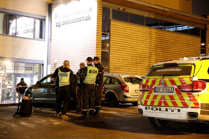 En 20 år gammel mann er dømt for drapsforsøk etter at en mann ble knivstukket på Furuset i Oslo i desember 2017. Foto: Audun Braastad / NTB scanpix En 20 år gammel mann er dømt for drapsforsøk etter at en mann ble knivstukket på Furuset i Oslo i desember 2017. Foto: Audun Braastad / NTB scanpix