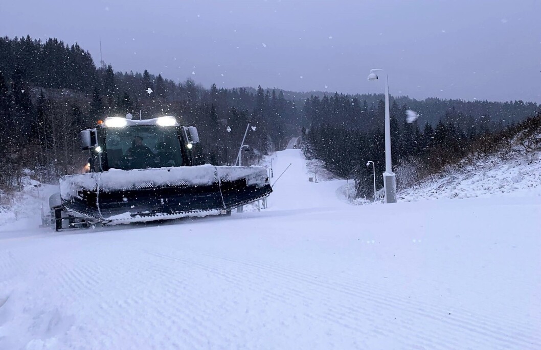 Oslo kommune har preparert skiløypa for langrennsfolket. Foto: Henrik Unhjem-Teigenes Oslo kommune har preparert skiløypa for langrennsfolket. Foto: Henrik Unhjem-Teigenes