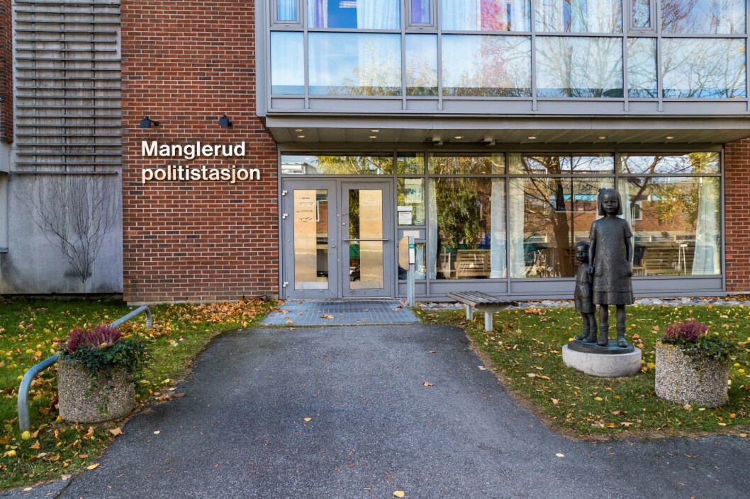 Ungdommene ble brakt til Manglerud politistasjon etter ranet. Foto: Heiko Junge / NTB scanpix Ungdommene ble brakt til Manglerud politistasjon etter ranet. Foto: Heiko Junge / NTB scanpix