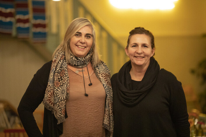 Ragnhild Slettner og Christine Pramm er de to damene bak Injera Palace. Foto: Olav Helland Ragnhild Slettner og Christine Pramm er de to damene bak Injera Palace. Foto: Olav Helland