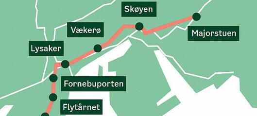 Rundt 160 eiendommer i Oslo og 40 i Bærum blir berørte når Fornebubanen bygges. Ni boliger må rives