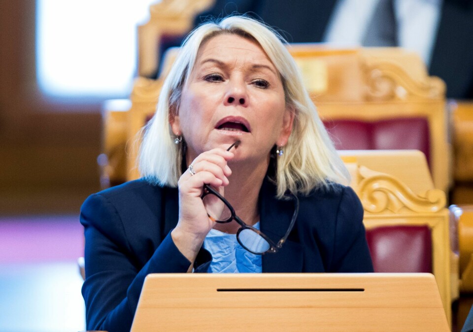 Kommunal- og moderniseringsminister Monica Mæland (H). Foto: Terje Pedersen / NTB scanpix