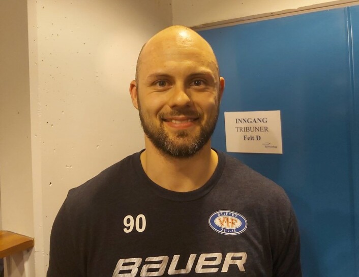 Daniel Sørvik måtte ut med skade tidlig i kampen, det er bare å håpe at han er raskt tilbake på laget. Foto: André Kjernsli Daniel Sørvik måtte ut med skade tidlig i kampen, det er bare å håpe at han er raskt tilbake på laget. Foto: André Kjernsli