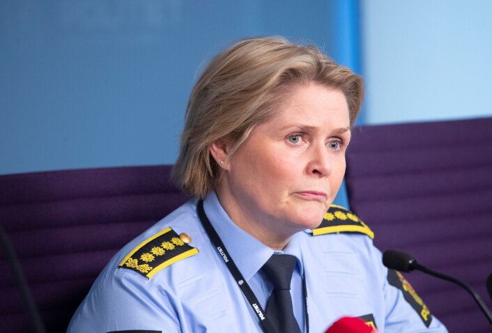 Den drapssiktede kvinnen er godt kjent av politiet fra før, opplyser politiinspektør Grete Metlid. Foto: Lise Åserud / NTB scanpix Den drapssiktede kvinnen er godt kjent av politiet fra før, opplyser politiinspektør Grete Metlid. Foto: Lise Åserud / NTB scanpix