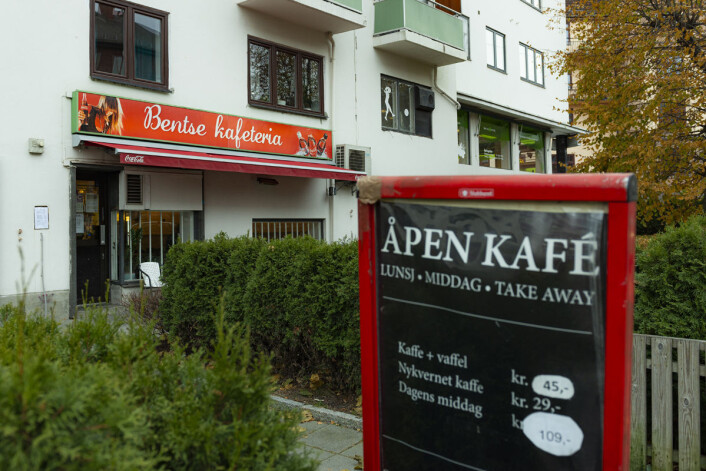 For 109 kroner får du dagens hovedrett og kaffe etterpå. Foto: Morten Lauveng Jørgensen For 109 kroner får du dagens hovedrett og kaffe etterpå. Foto: Morten Lauveng Jørgensen