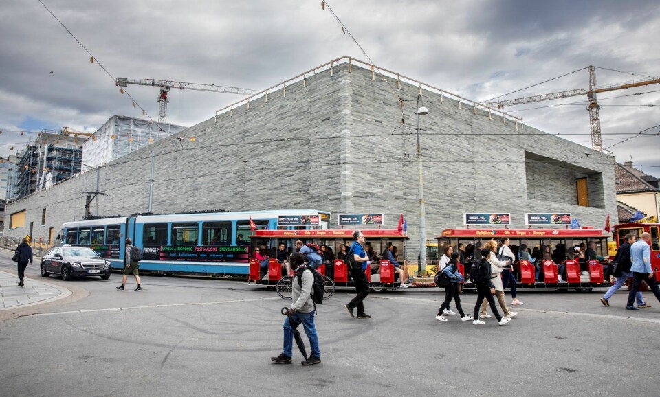 Åpningen av det nye Nasjonalmuseet er utsatt til våren 2021. Foto: Ole Berg-Rusten / NTB scanpix