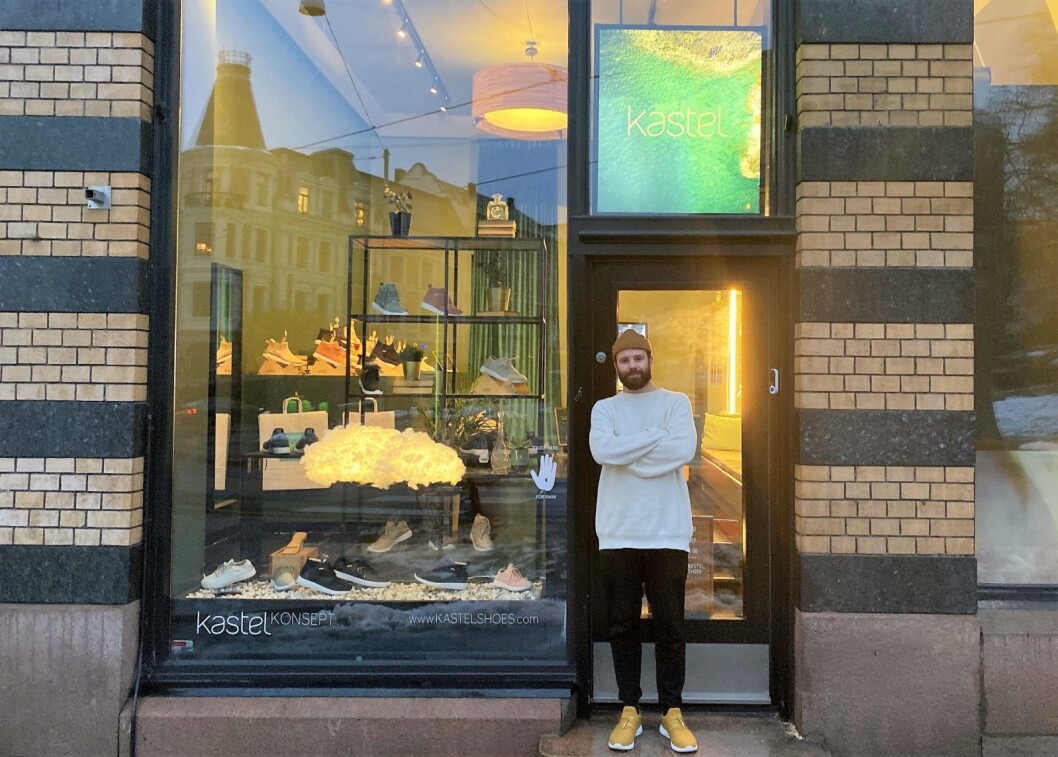 I denne lille butikken på Briskeby kan kundene handle akkurat når de vil. Og ta seg den tiden de trenger. Foto: Marianne Nygård-Hansen I denne lille butikken på Briskeby kan kundene handle akkurat når de vil. Og ta seg den tiden de trenger. Foto: Marianne Nygård-Hansen