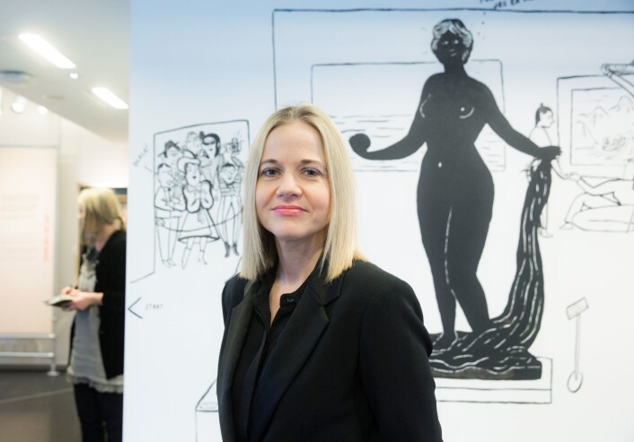 Nasjonalmuseet og Karin Hindsbo må kaste om på planene etter at det ble klart at åpningen blir utsatt med et halvt år. Foto: Berit Roald / NTB scanpix Nasjonalmuseet og Karin Hindsbo må kaste om på planene etter at det ble klart at åpningen blir utsatt med et halvt år. Foto: Berit Roald / NTB scanpix