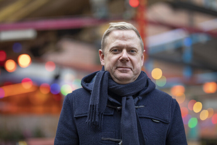 Håkon Pettersen holdt egentlig på en hovedoppgave på universitetet, men fant at ut at det å drive utested var mer givende. Foto: Olav Helland Håkon Pettersen holdt egentlig på en hovedoppgave på universitetet, men fant at ut at det å drive utested var mer givende. Foto: Olav Helland