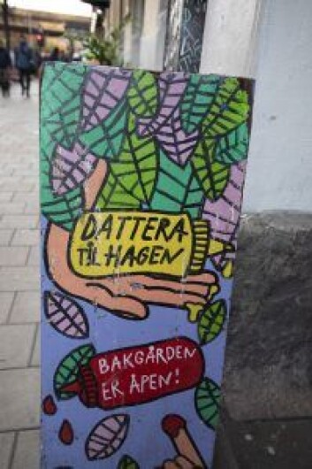 Dattera til Hagen åpnet i 2002, og er blitt et knutepunkt på Grønland. Foto: Olav Helland Dattera til Hagen åpnet i 2002, og er blitt et knutepunkt på Grønland. Foto: Olav Helland